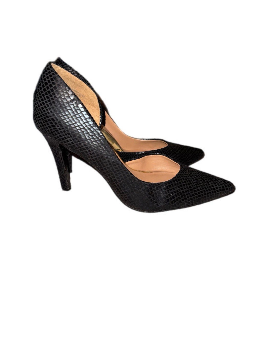 Sexy mossimo Black Pointed Toe High Heels mint condition size 7.5 - Picture 3 of 8